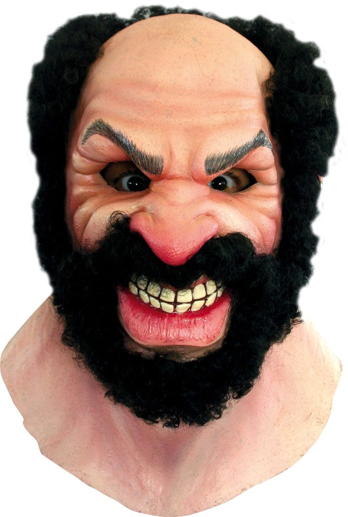 Masque homme à barbe adulte Halloween