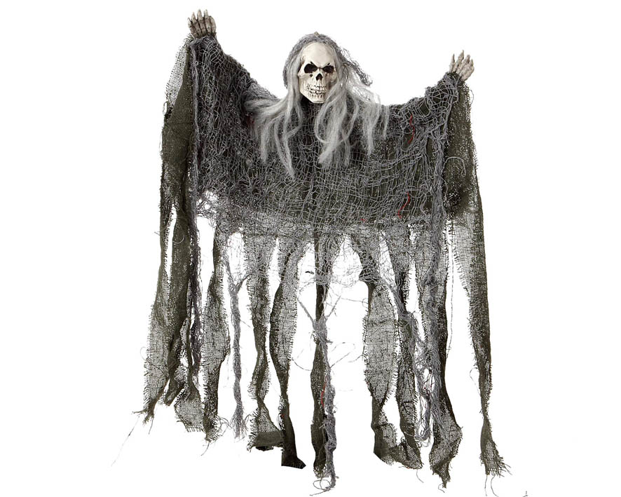 Décoration tête de mort halloween