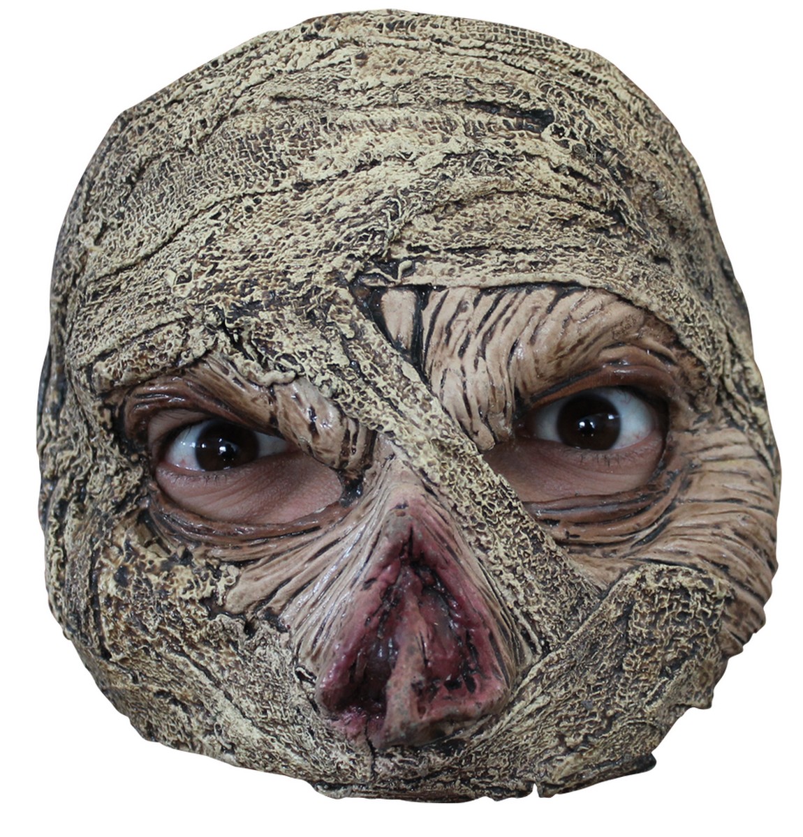 Demi-masque momie adulte Halloween