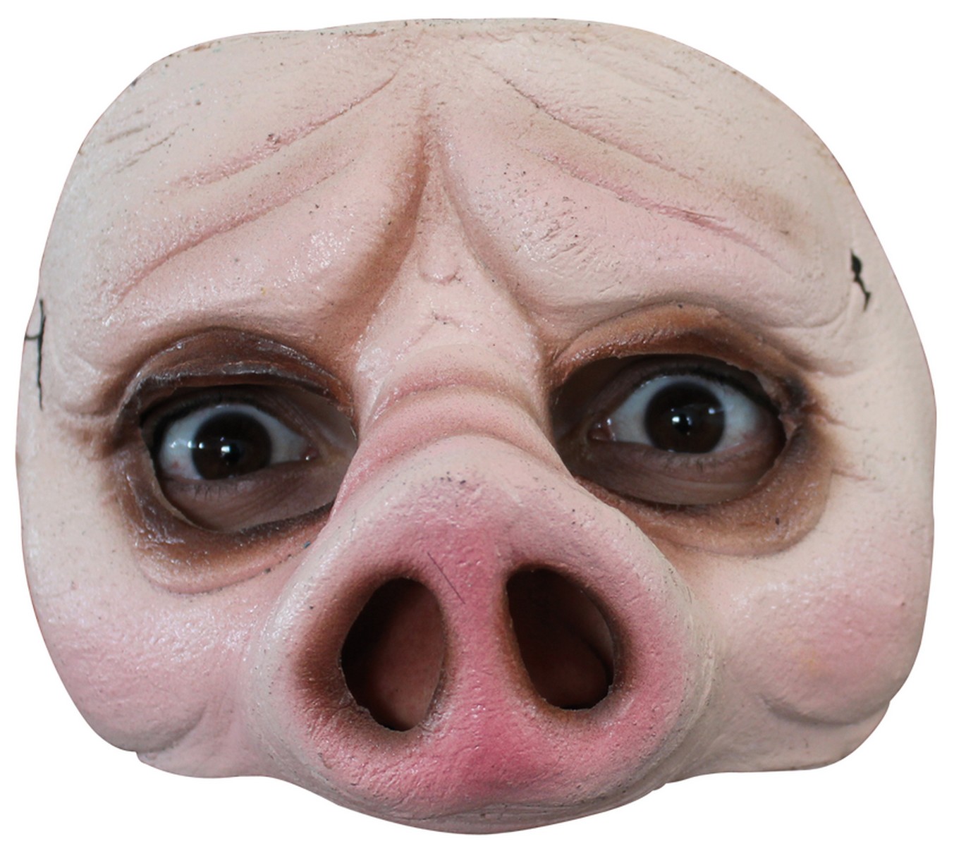 Demi-masque cochon adulte