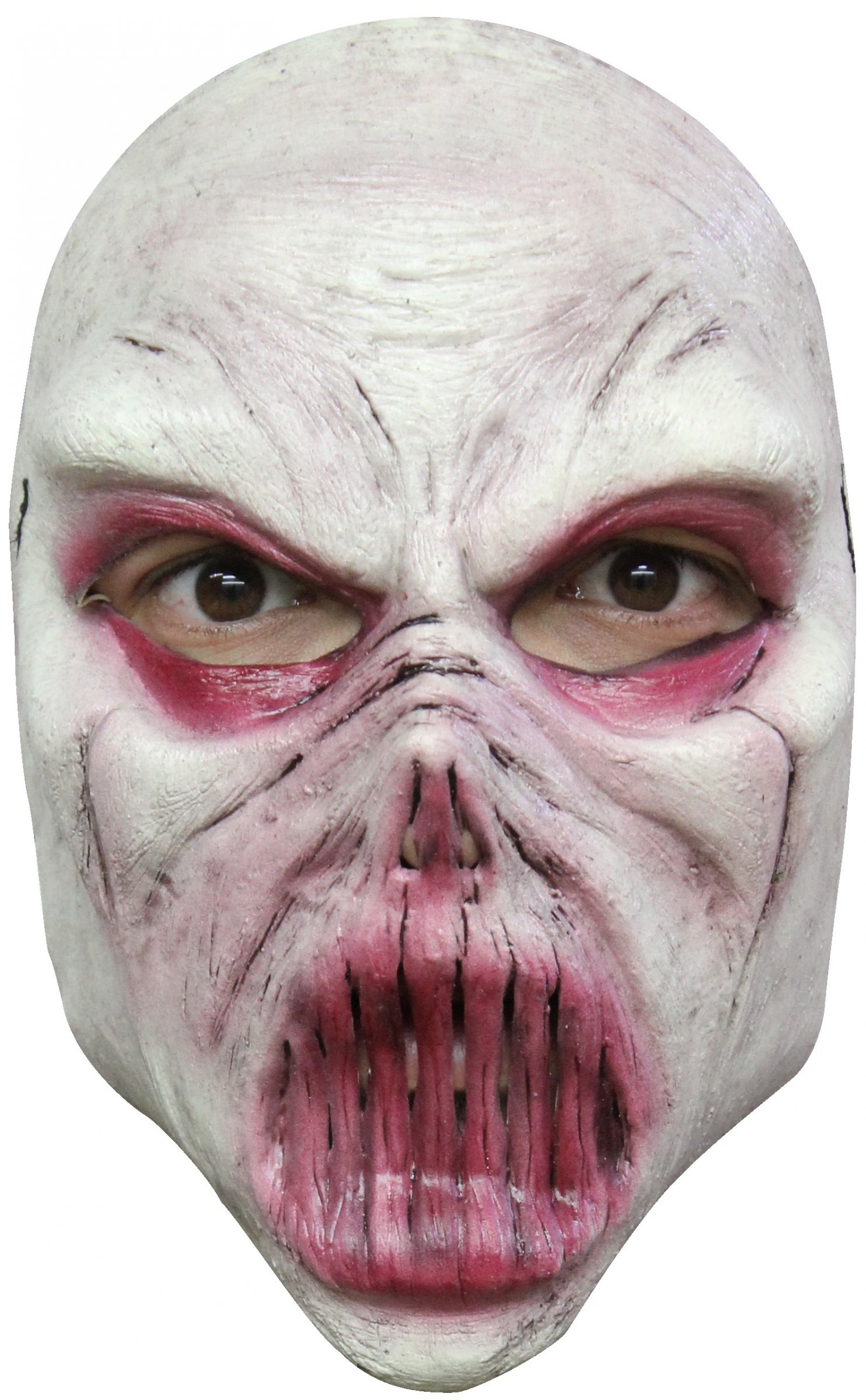 Masque monstre blanc adulte Halloween