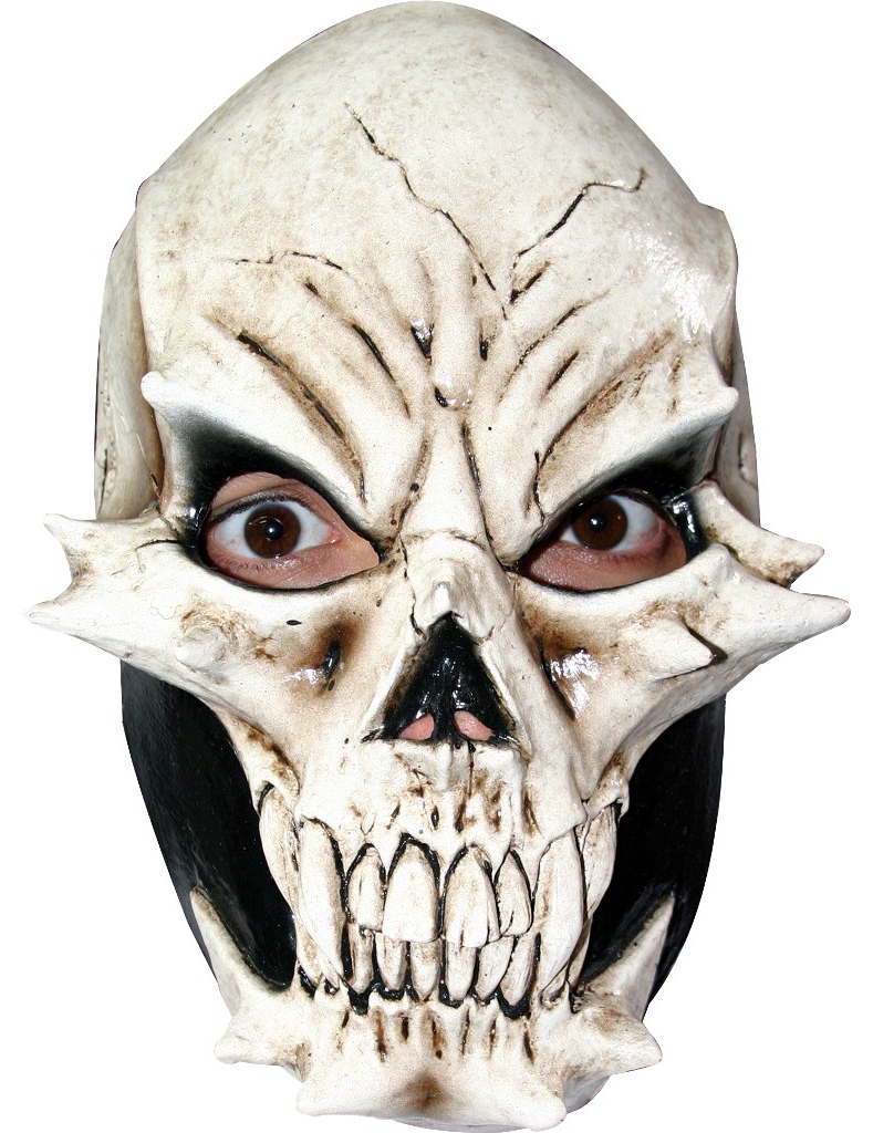 Masque crâne diable adulte Halloween