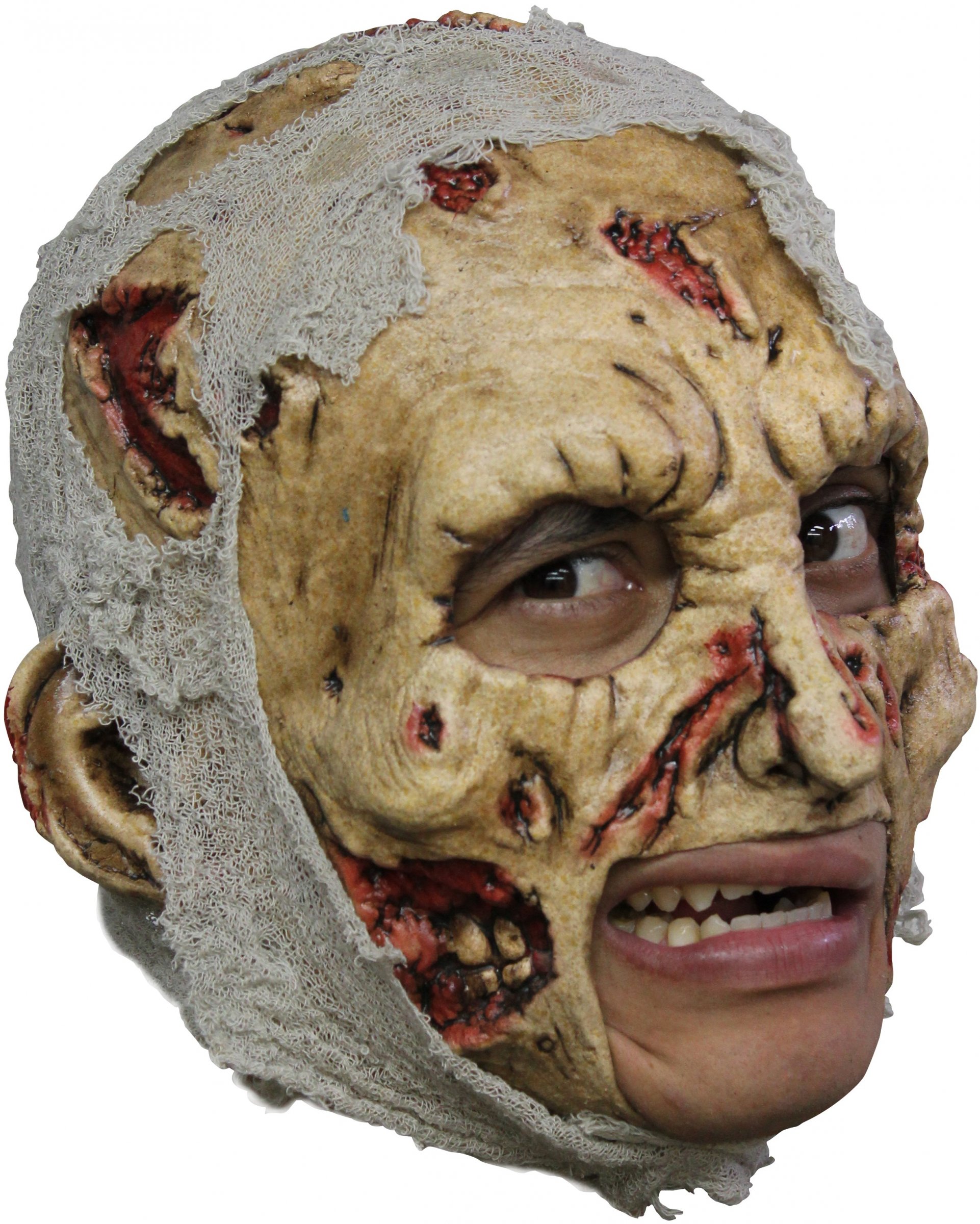 Masque mort vivant décomposé adulte Halloween