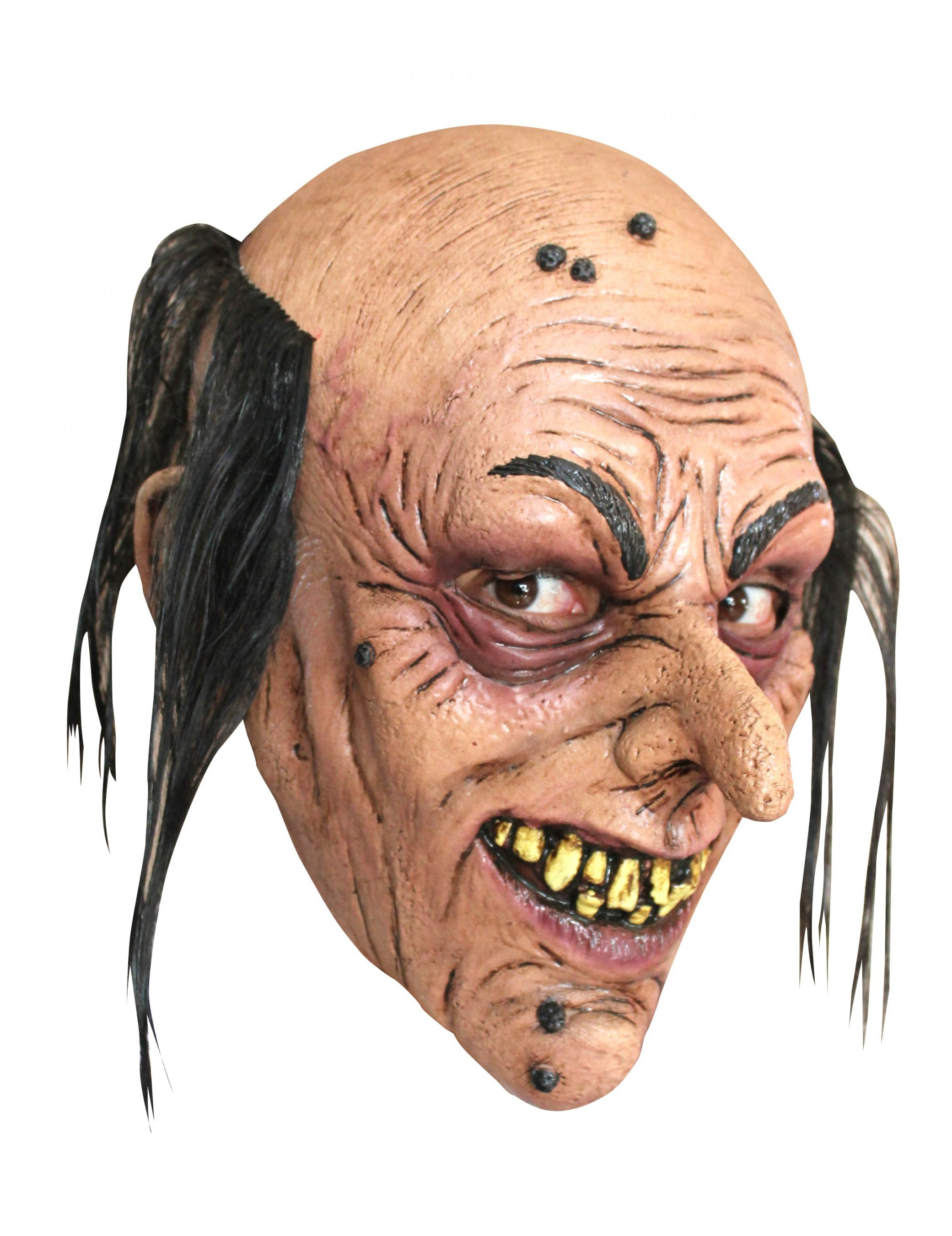 Masque sorcier avec nez pointu halloween