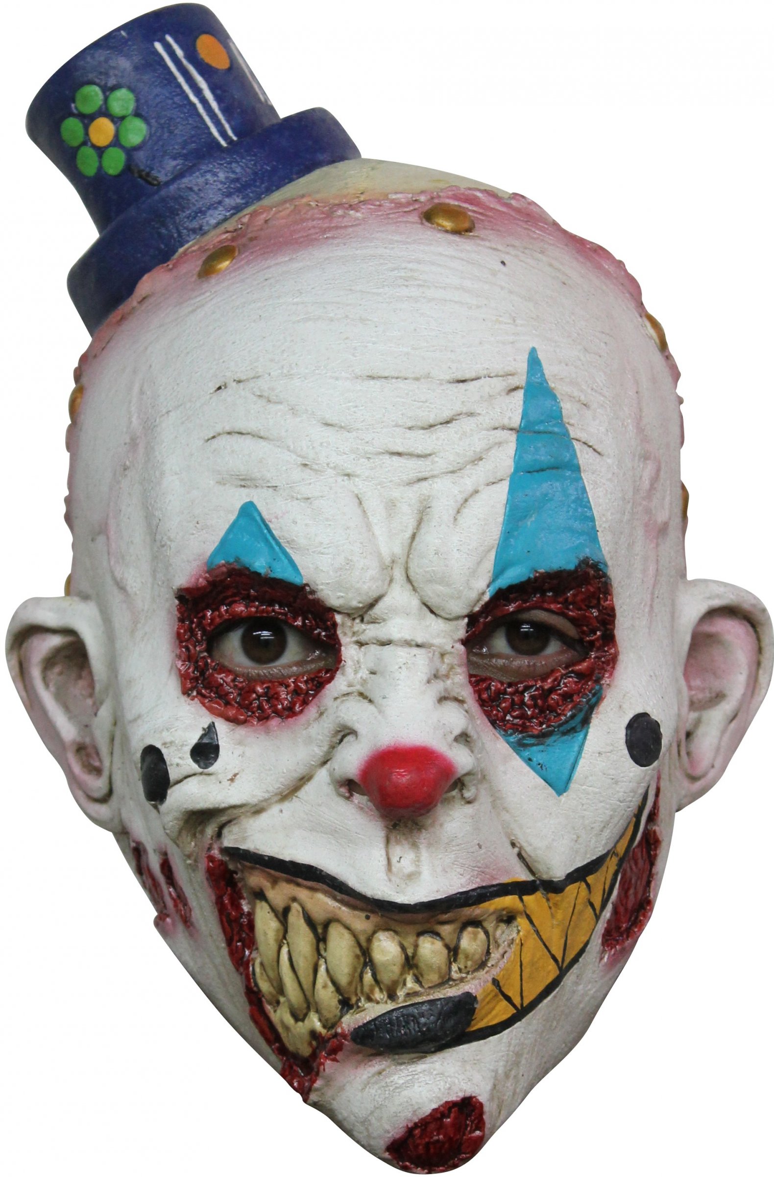 Masque clown effrayant halloween adulte