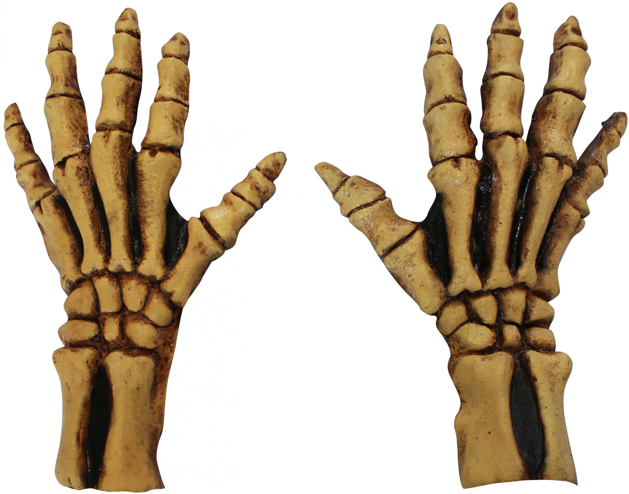 Gants squelette adulte Halloween
