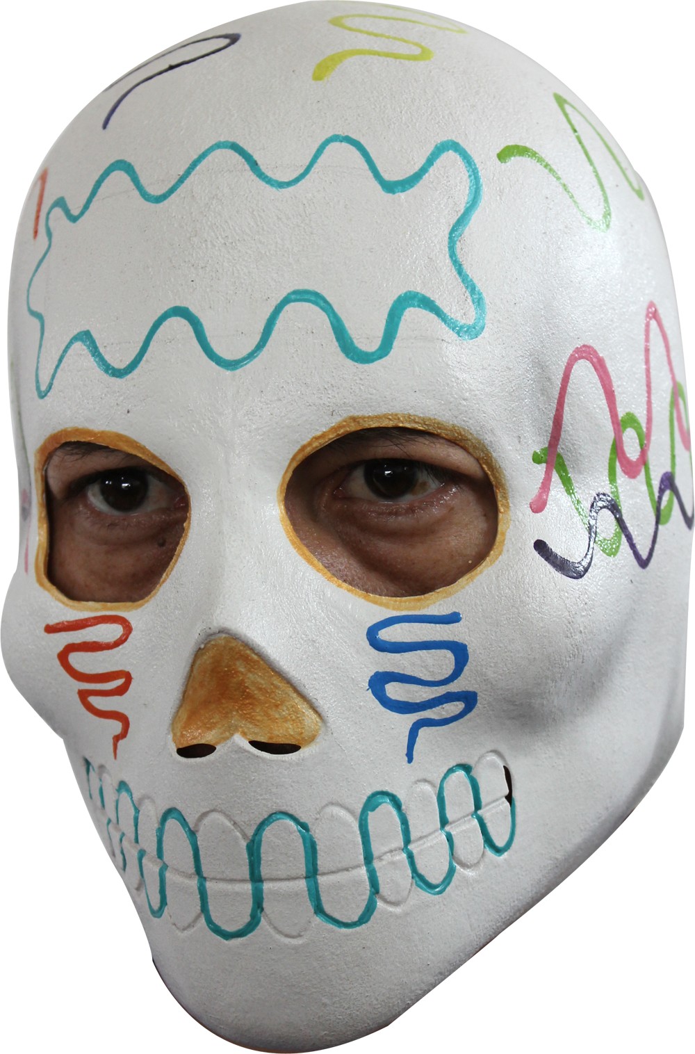 Masque crâne adulte Dia de los Muertos