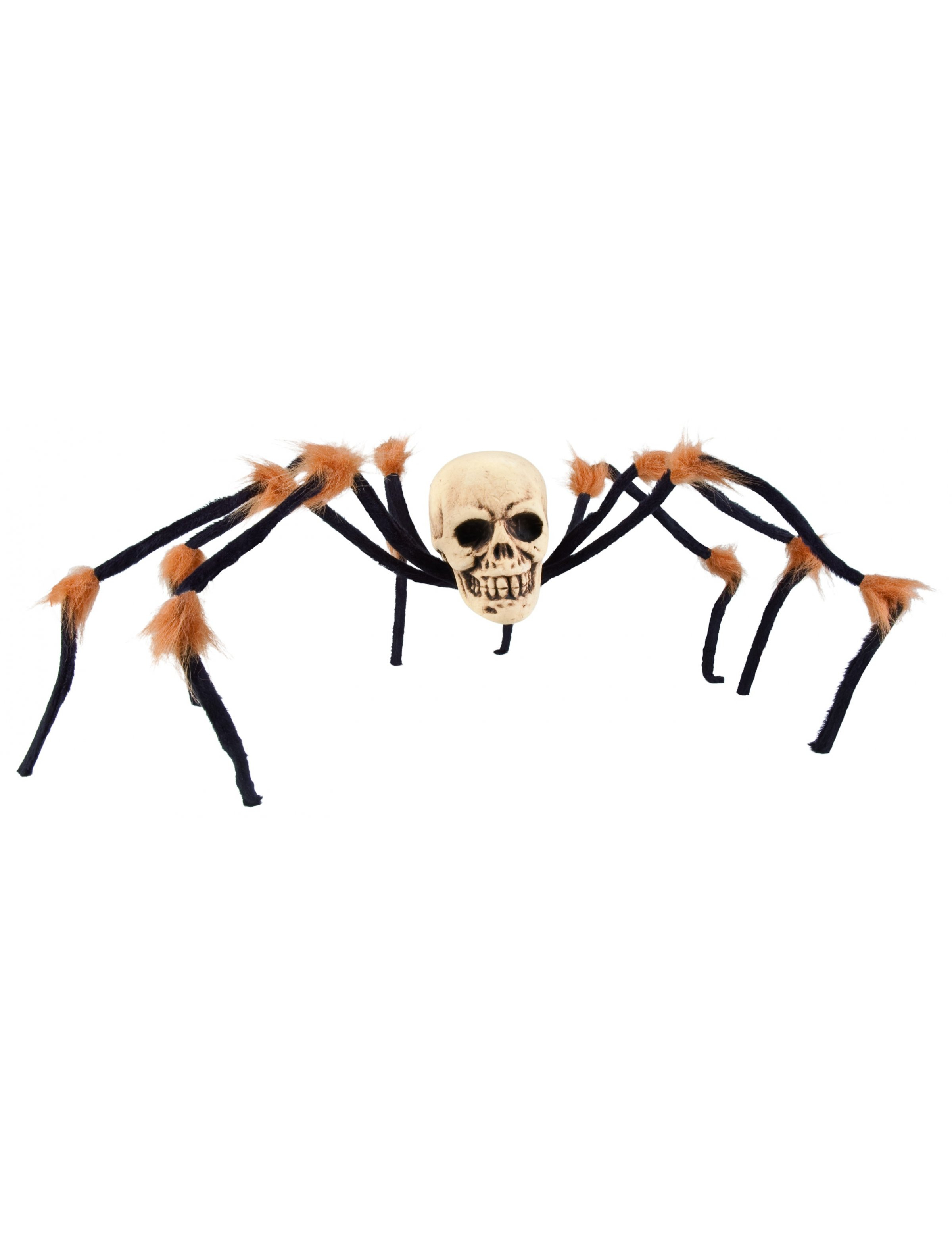 Décoration crâne araignée Halloween