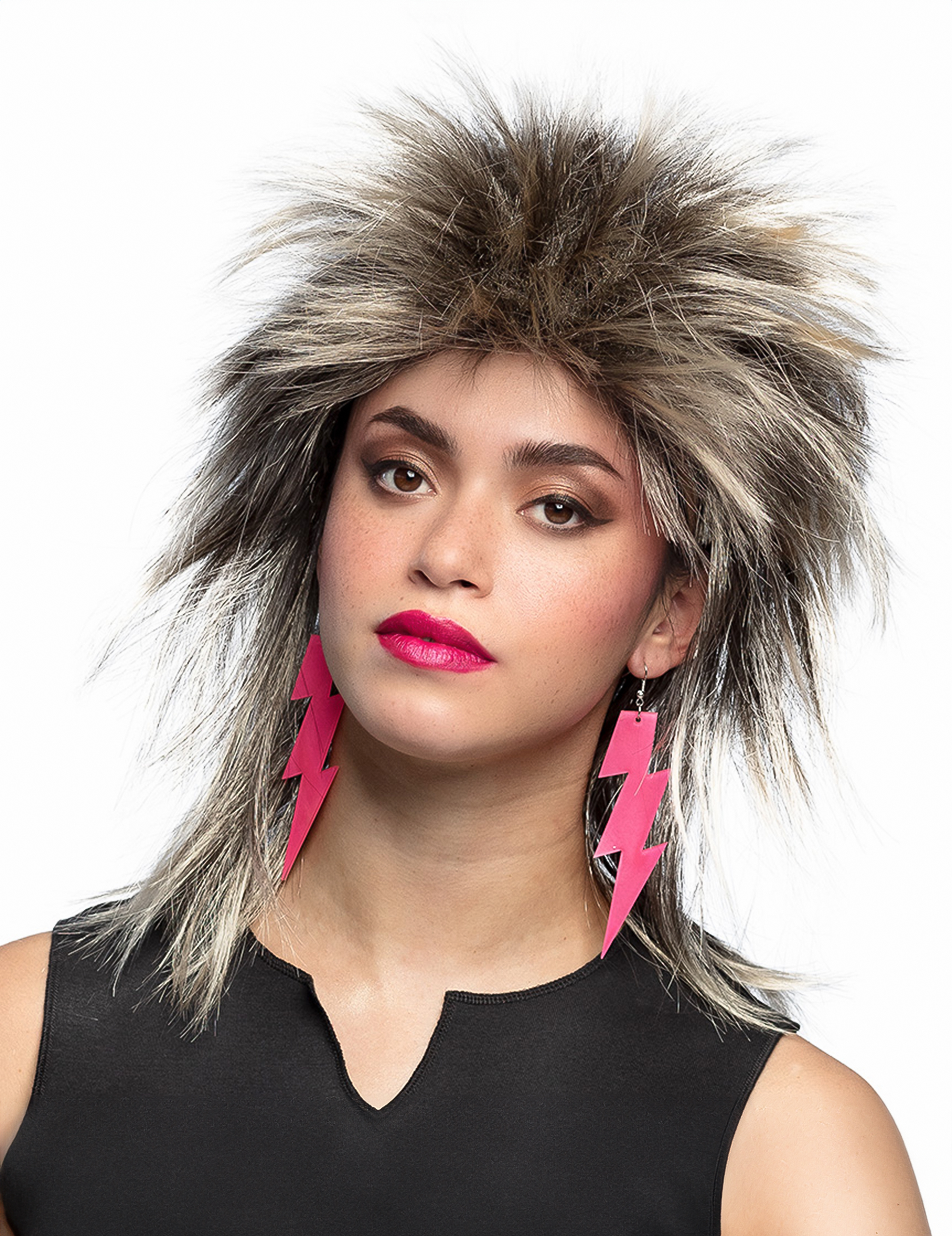Perruque punk adulte femme