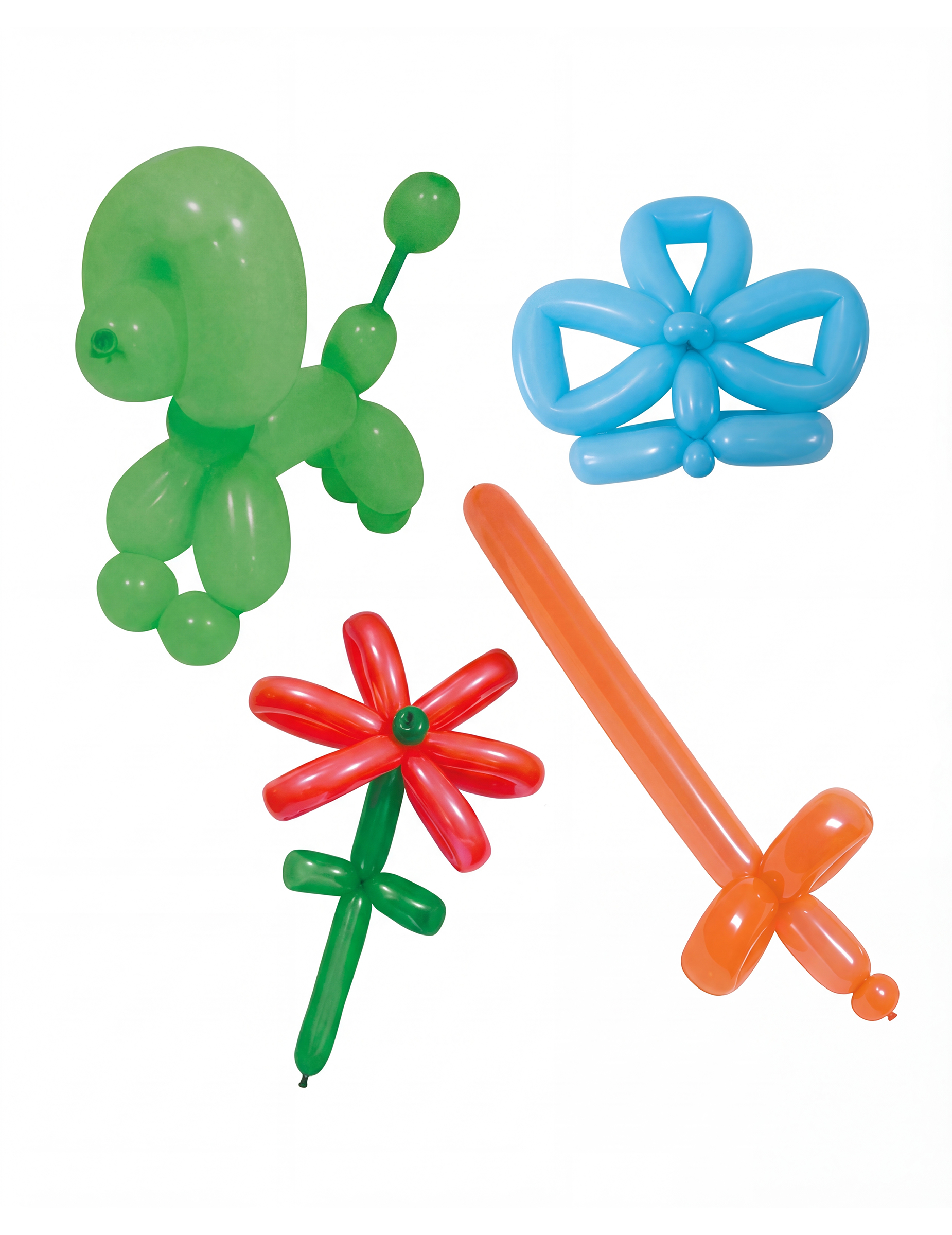 15 Ballons à modeler