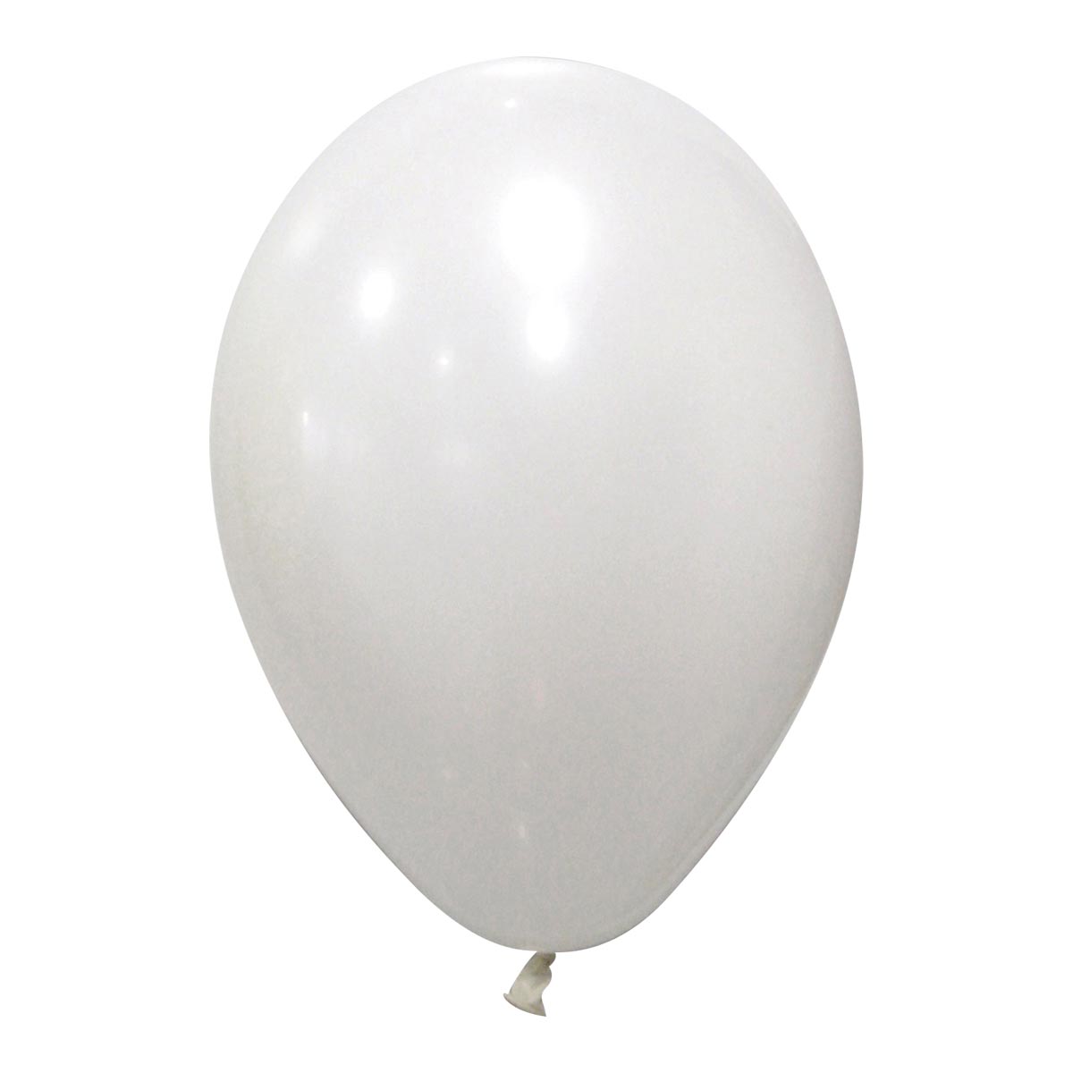24 Ballons blancs 25 cm
