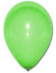 24 Ballons verts 25 cm