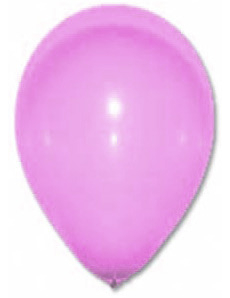 12 Ballons roses 28 cm