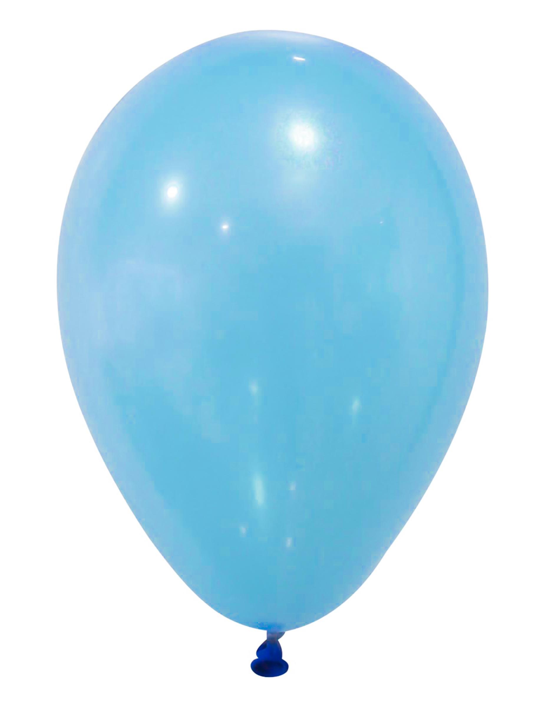12 Ballons bleu clair 28 cm