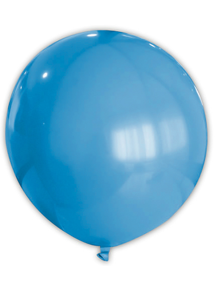 Ballon bleu 80 cm