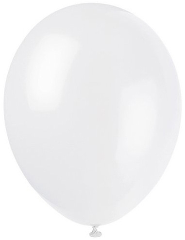 100 Ballons blancs 27 cm