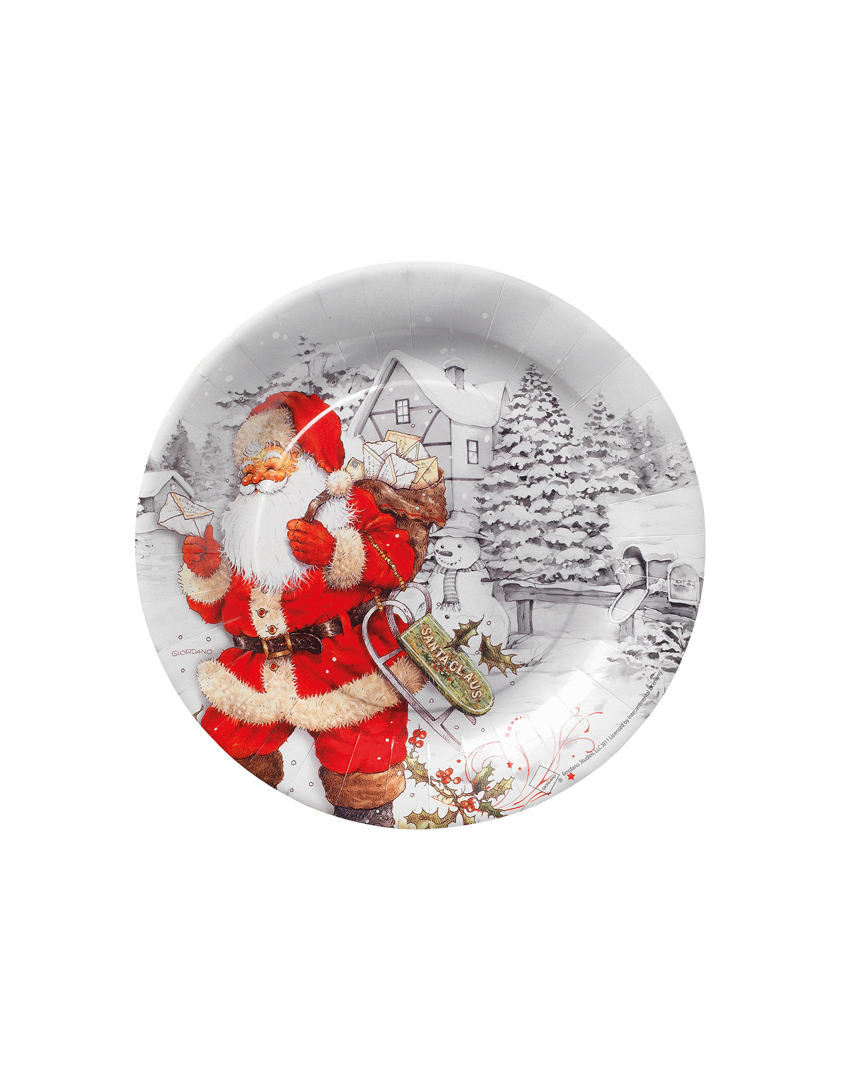 Grandes Assiettes Père Noël