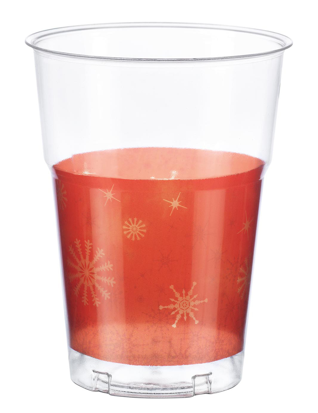 10 Gobelets crystal Fashion sapin