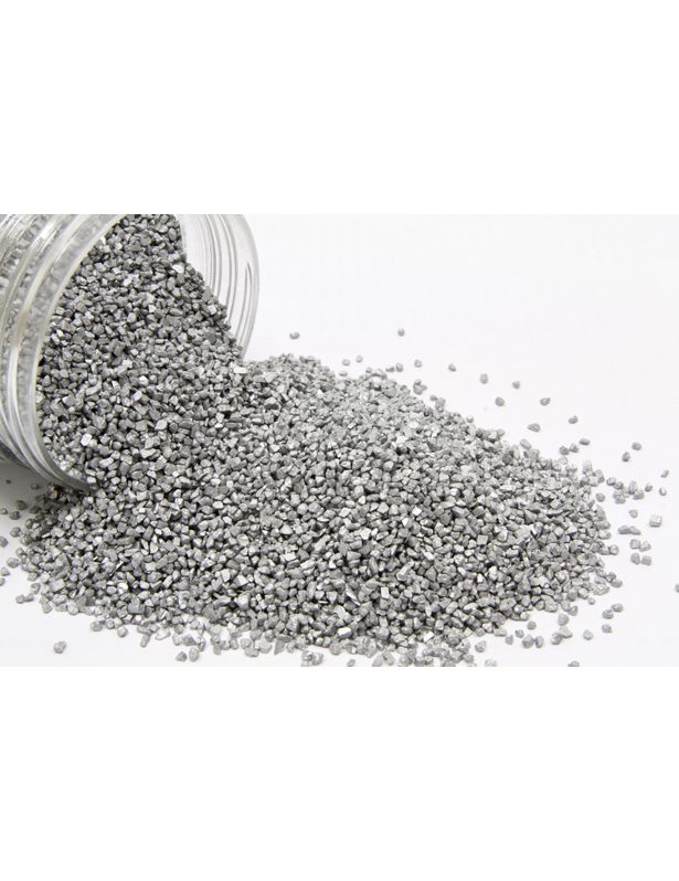 Sable métallisé argent 400 gr