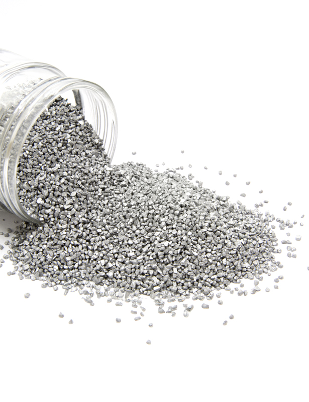 Sable métallisé argent 400 gr