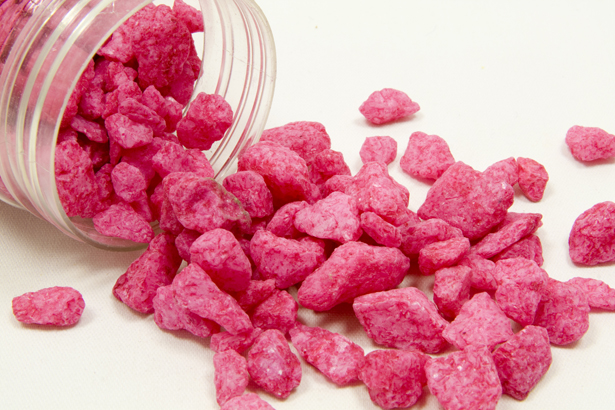 Pierres de décoration fuchsia 400 grammes