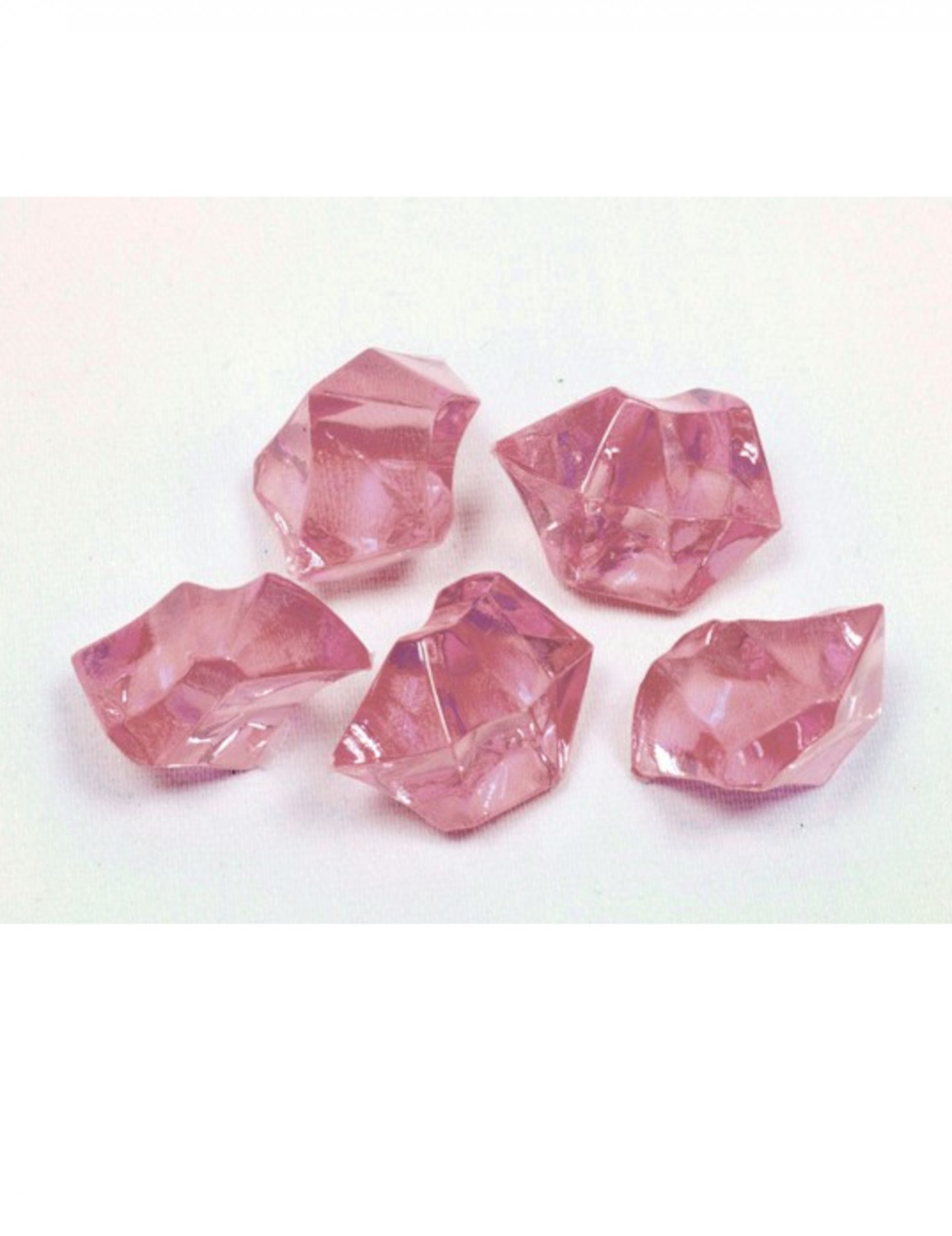 Pierres effet cristal rose 100 gr