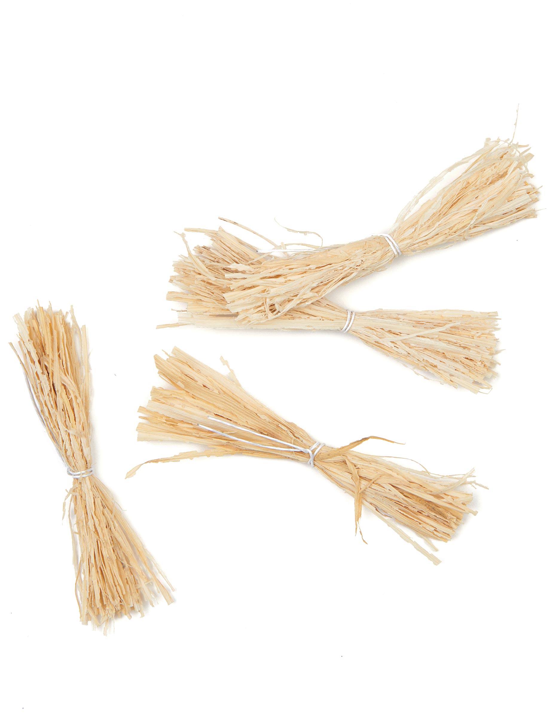12 Fagots de paille 8 cm