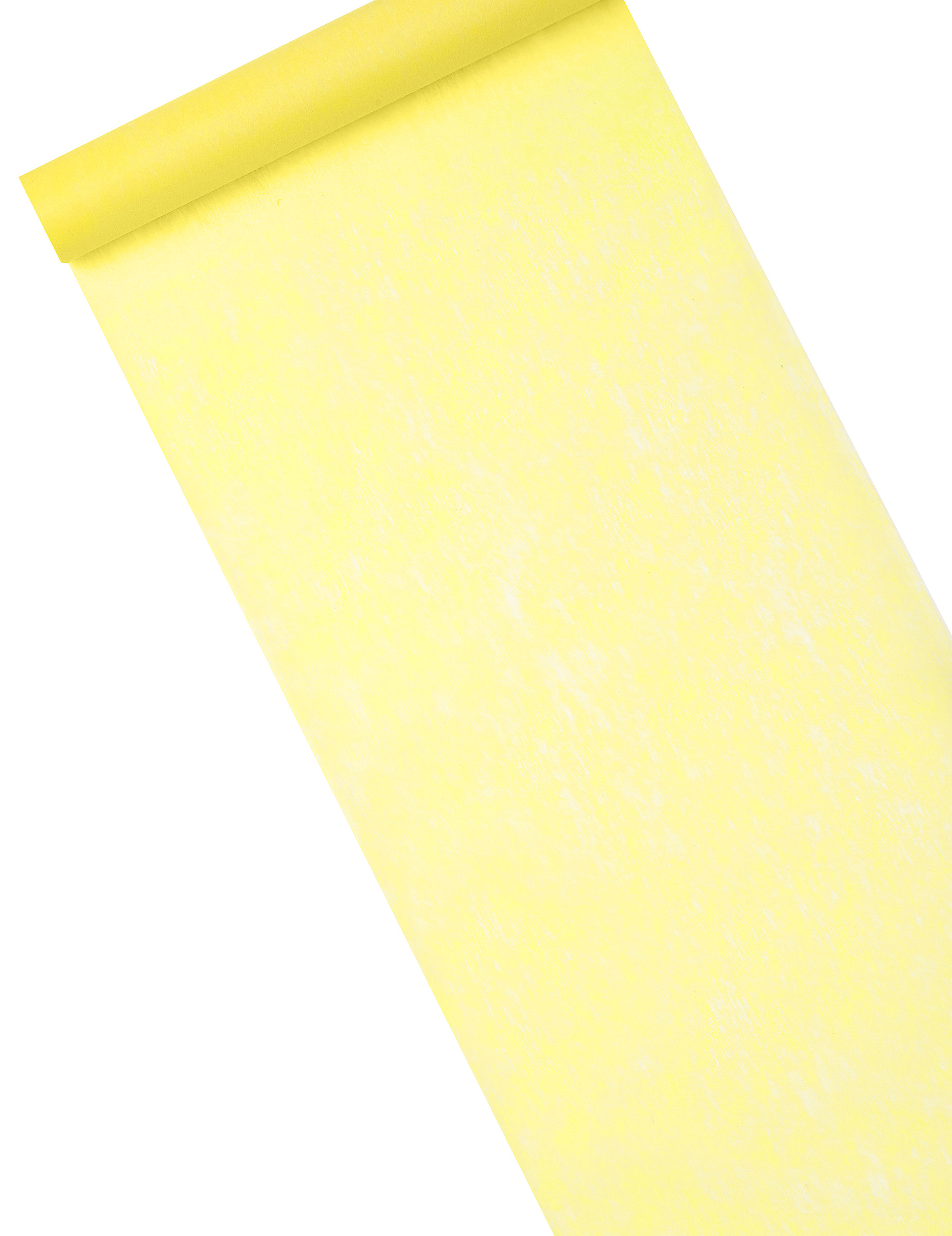 Chemin de table intissé jaune vif 29 cm x 10 m