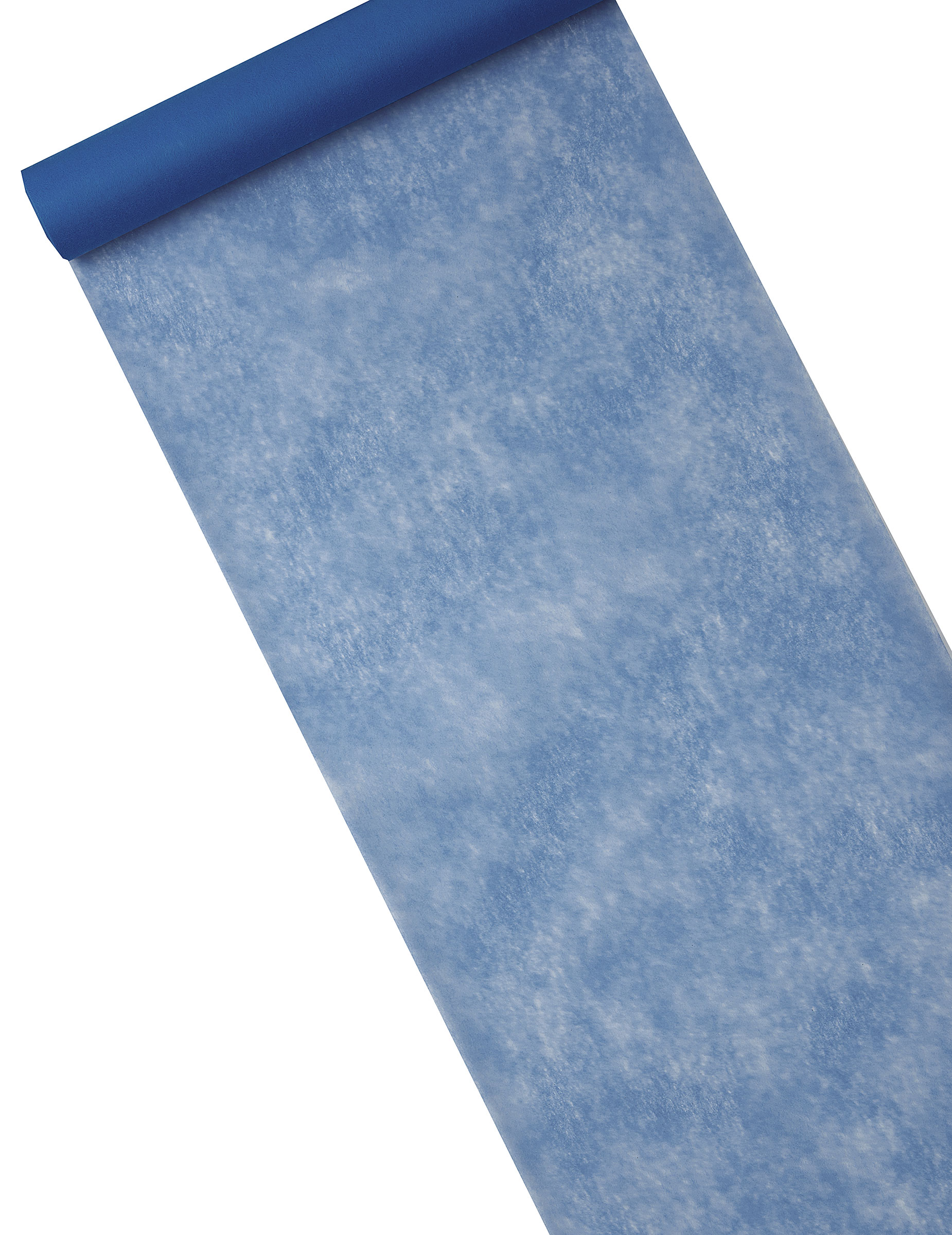 Chemin de table intissé bleu marine 29 cm x 10 m