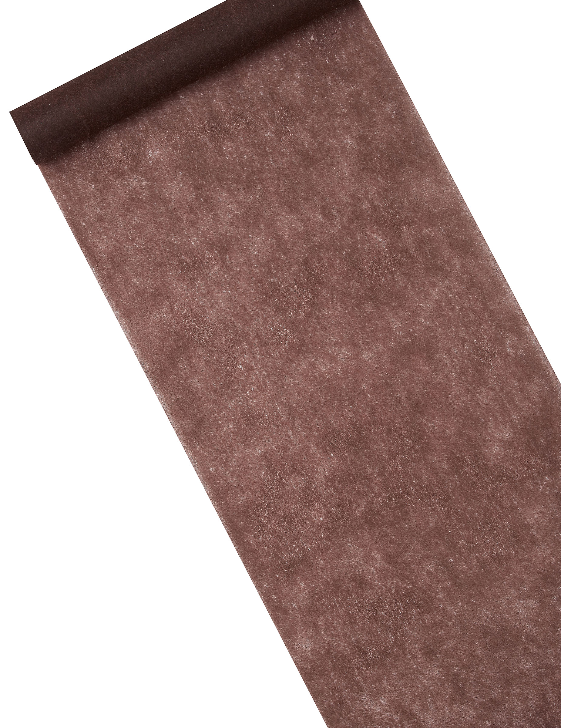 Chemin de table intissé marron 29 cm x 10 m