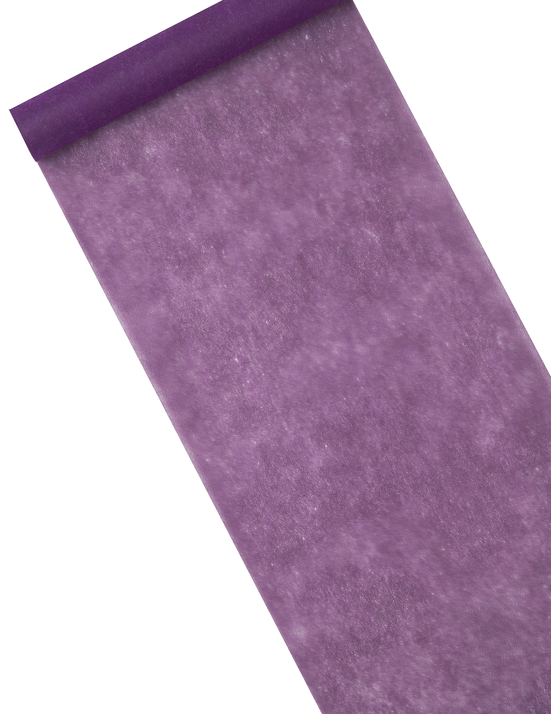 Chemin de table intissé violet 29 cm x 10 m