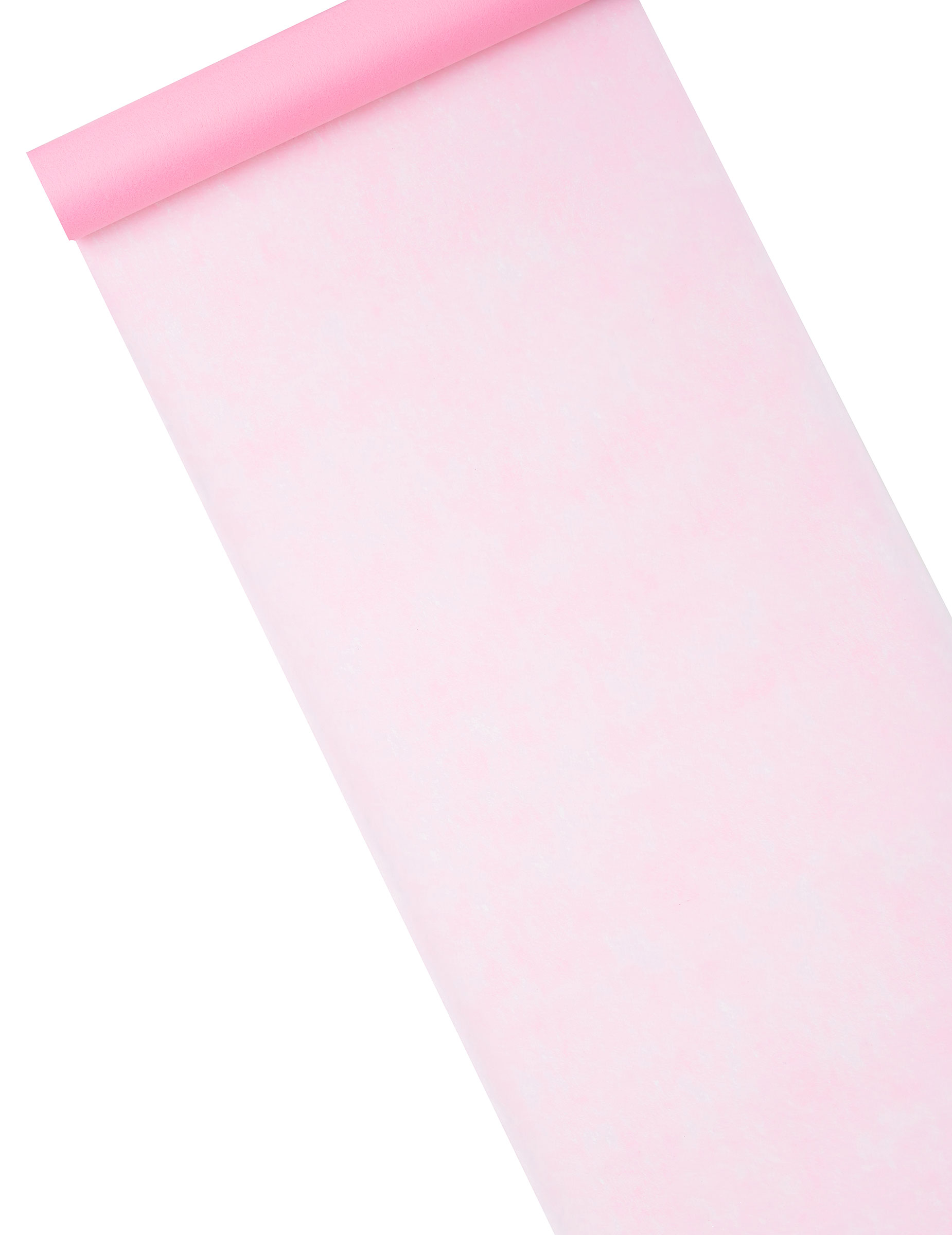 Chemin de table intissé rose clair 29 cm x 10 m