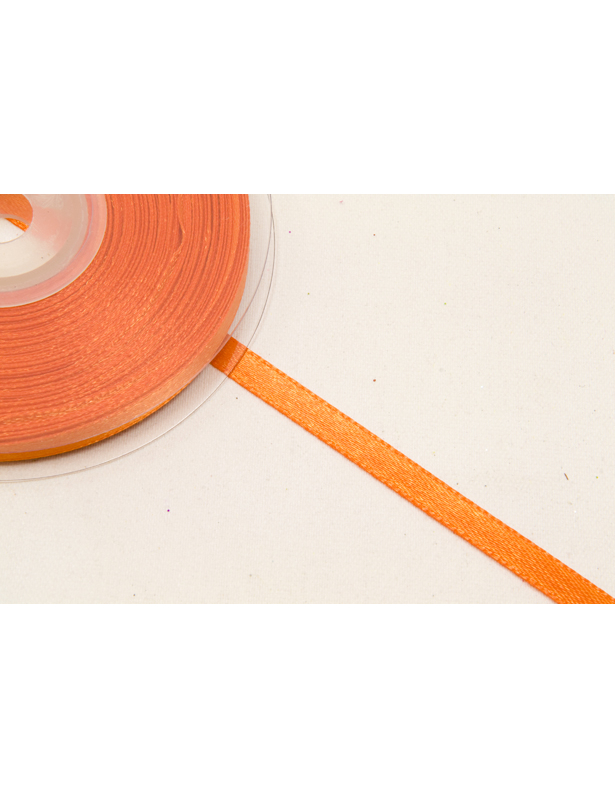 Ruban satin orange