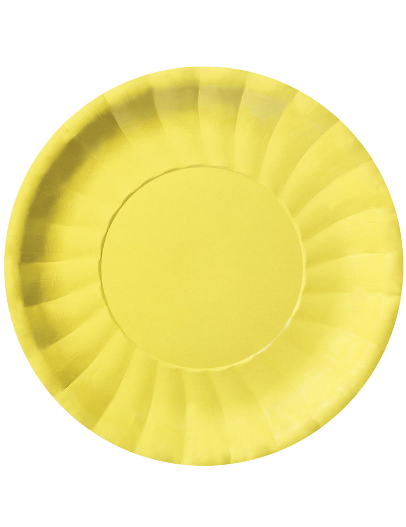 10 Assiettes plates Modus Jaune (29 cm)