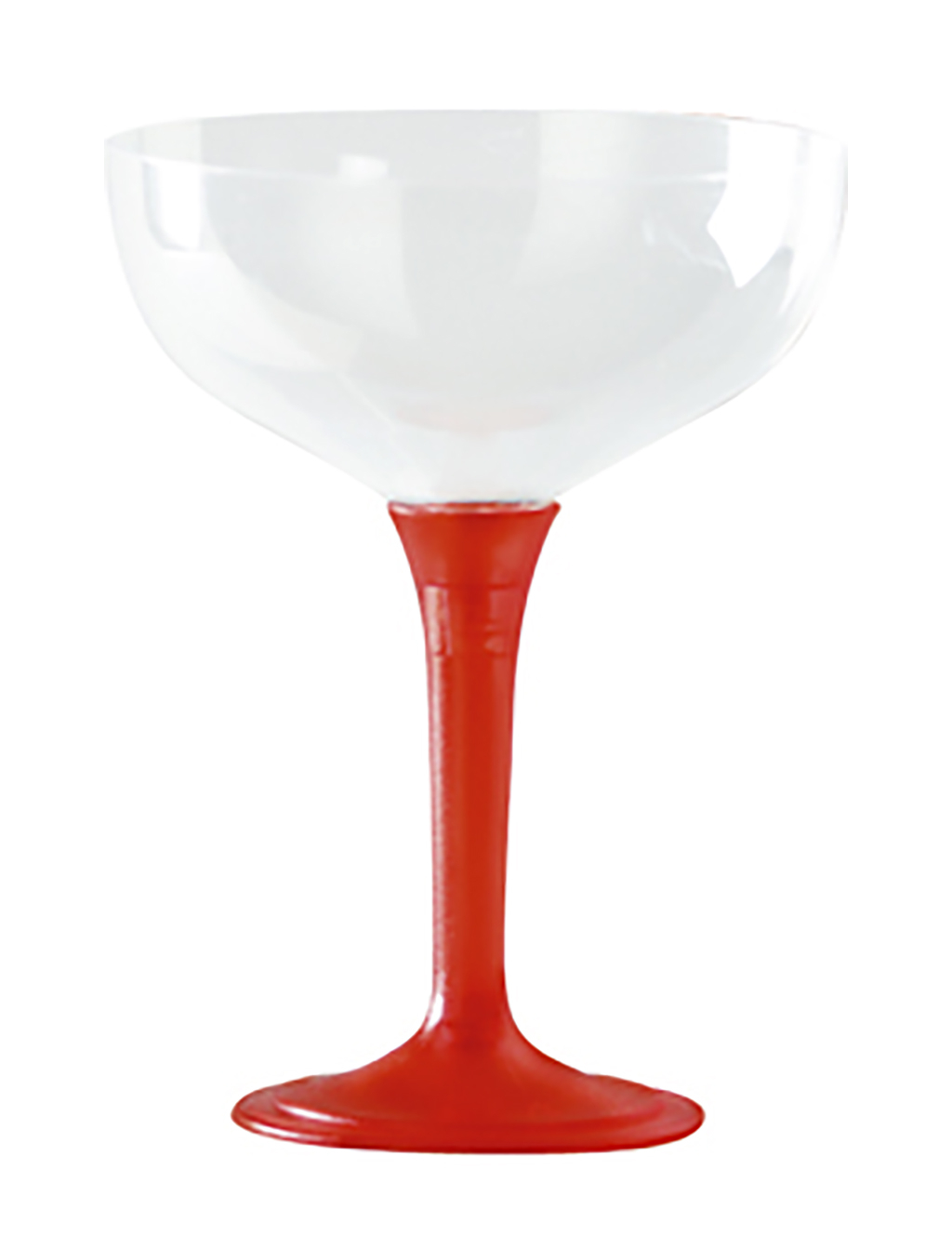 10 Coupes champagne orange