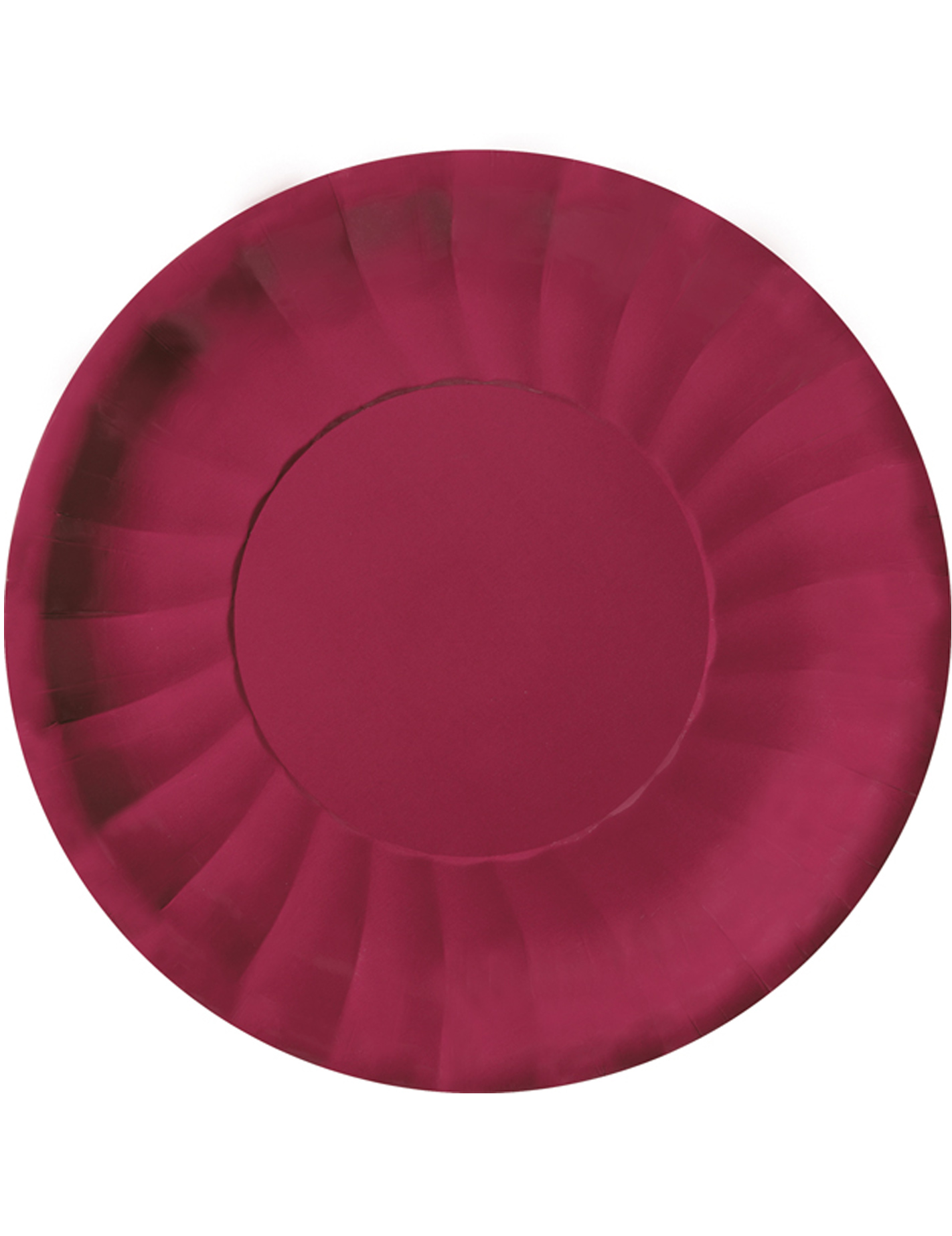 10 Assiettes plates Modus Bordeaux (23 cm)