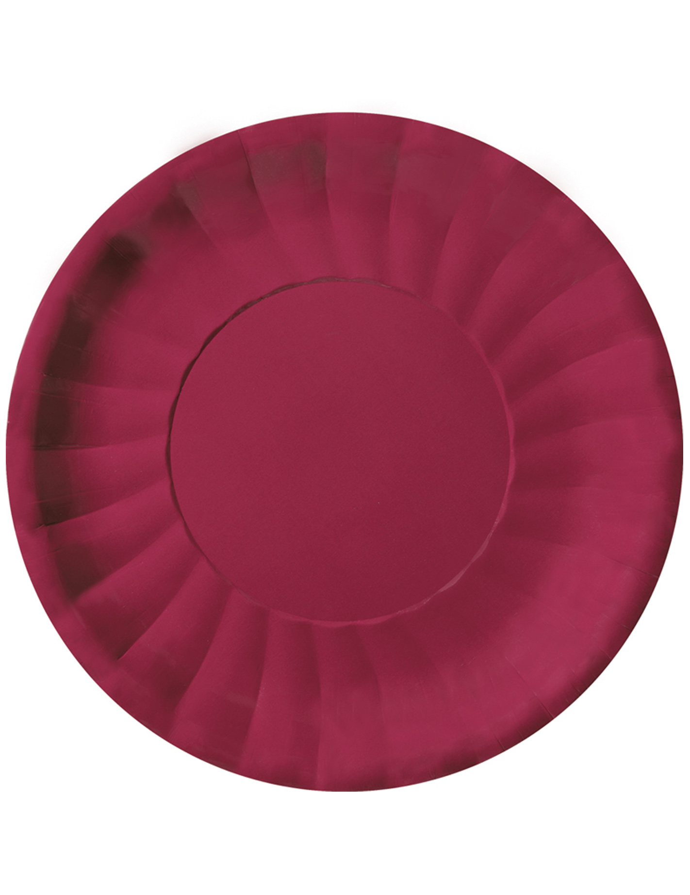 10 Assiettes plates Modus Bordeaux (29 cm)