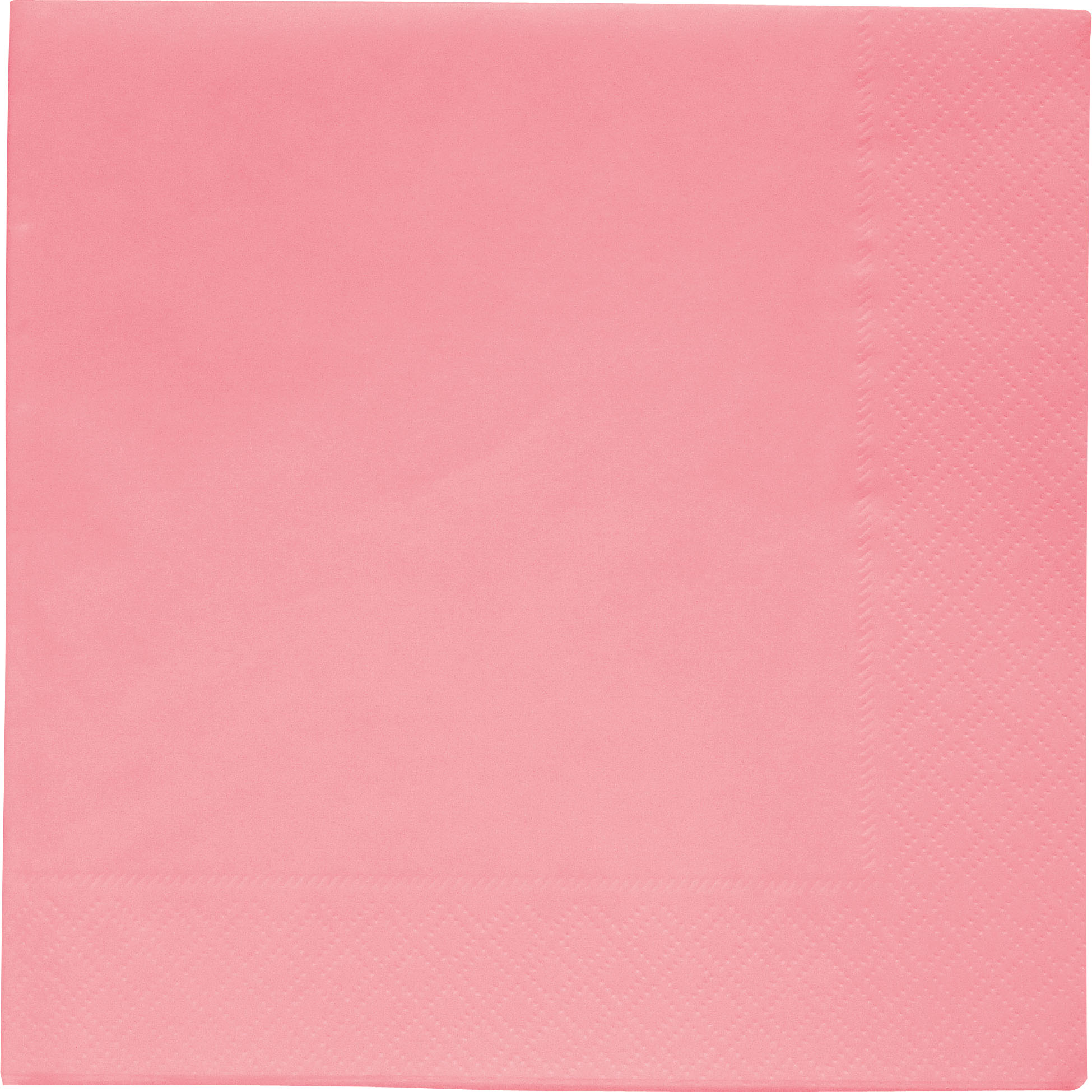 20 Serviettes en papier épais Rose 33 x 33 cm