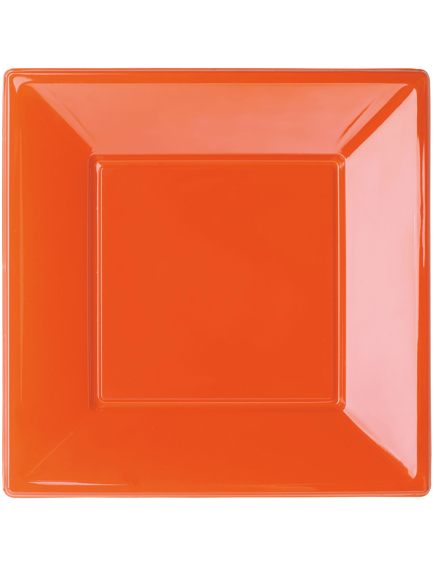 8 Assiettes plates Modus Vivendi Orange