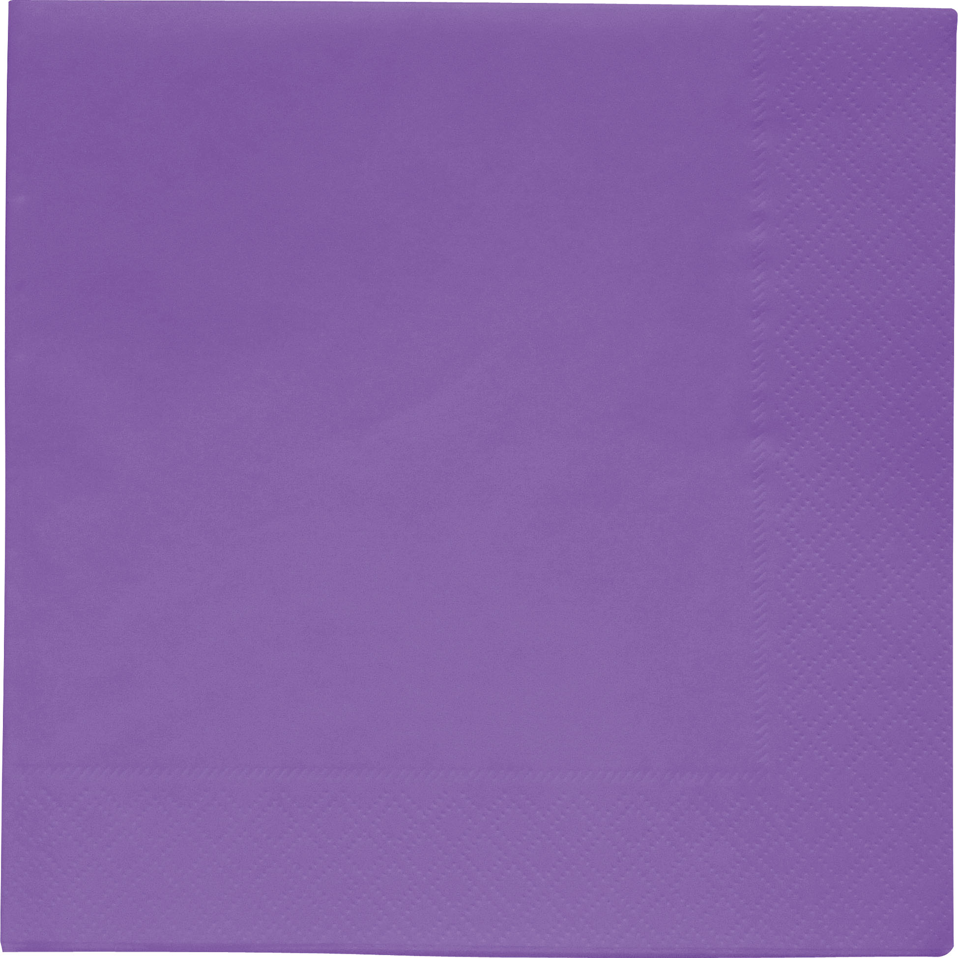 20 Serviettes en papier épais Violet 33 x 33 cm