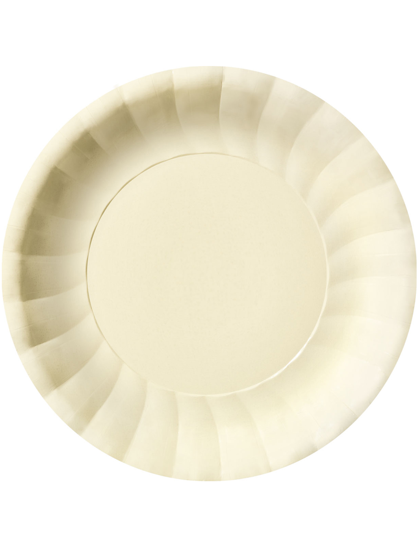 10 Assiettes creuses Modus Ivoire (22 cm)