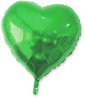 Ballon géant c ur vert