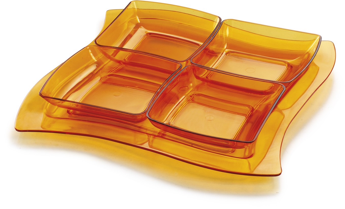 Plateau puzzle orange