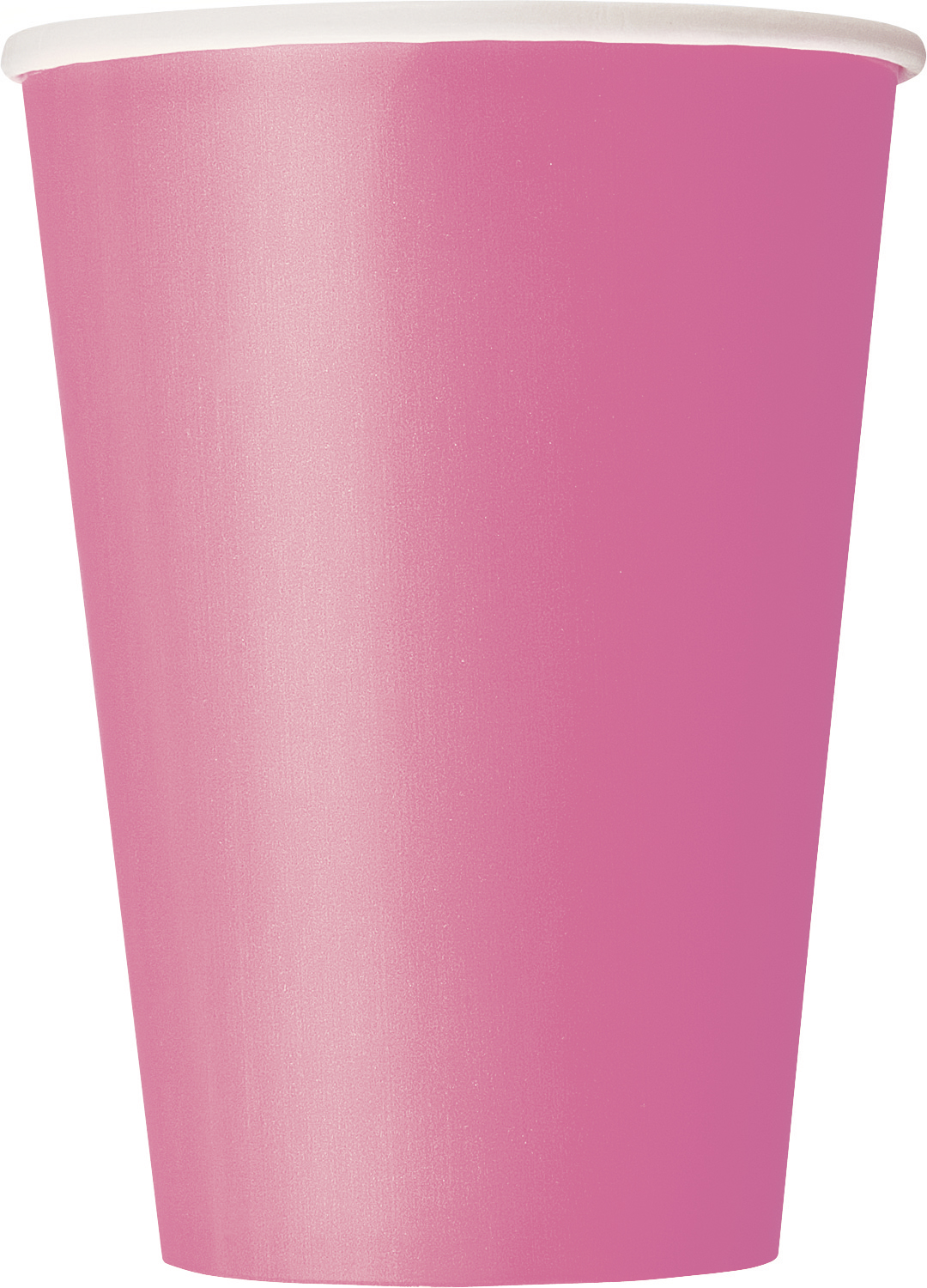 10 Gobelets en carton roses 355 ml