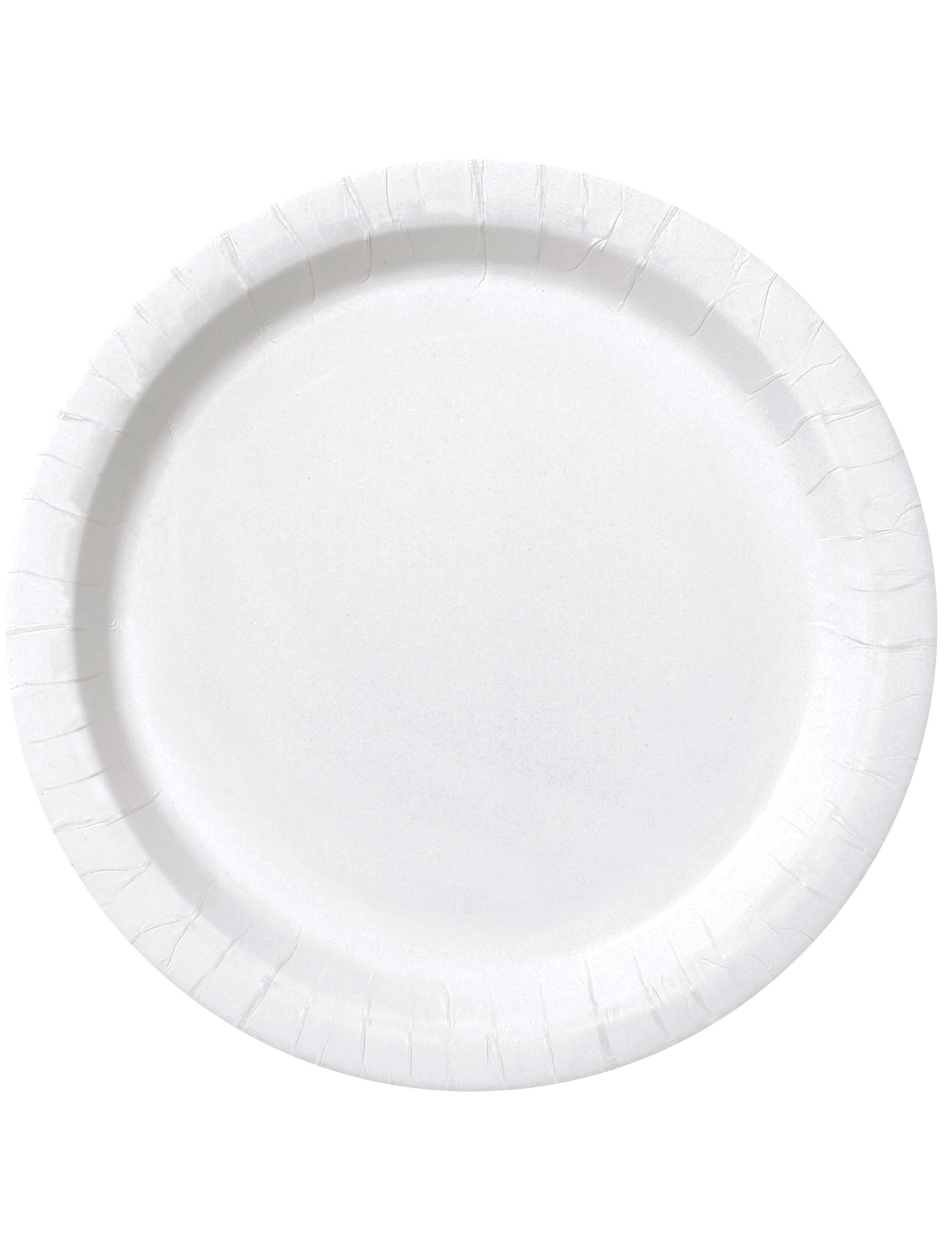 16 Assiettes en carton blanches 23 cm