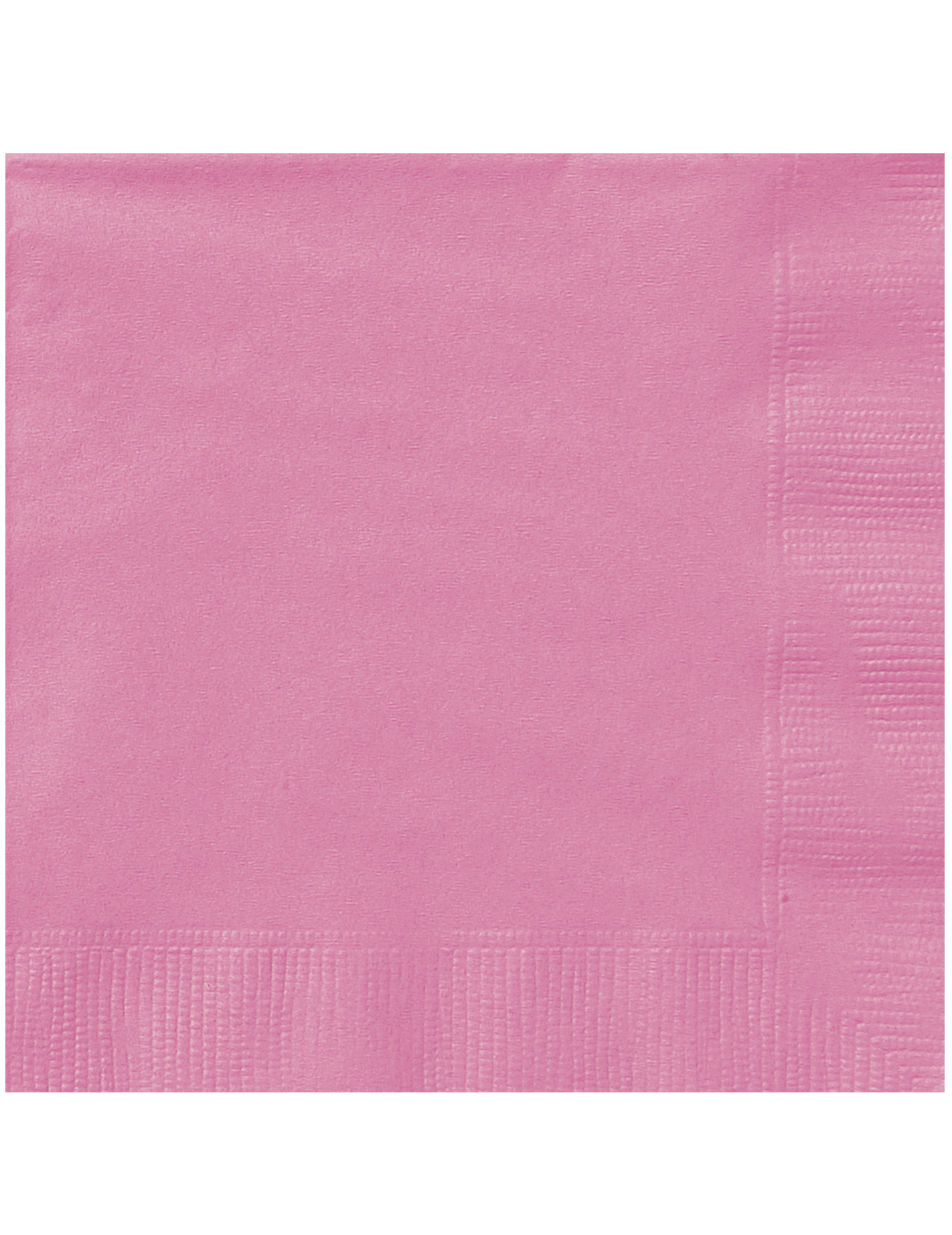 20 Serviettes en papier roses 33 x 33 cm pour anniversaire et baptême