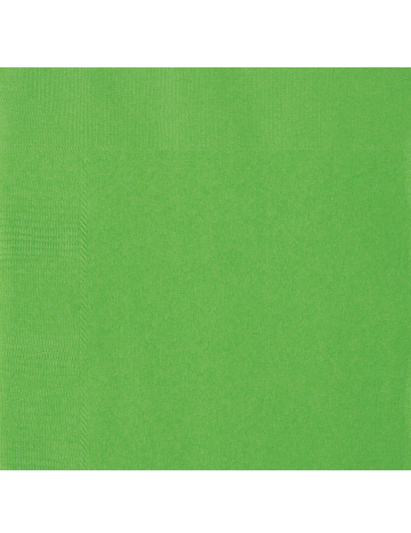 20 Serviettes en papier vert citron 33 x 33 cm