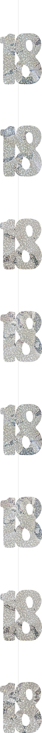 Suspension Age 18 ans argent