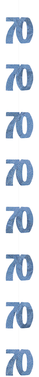 Décoration suspendue Age 70 ans