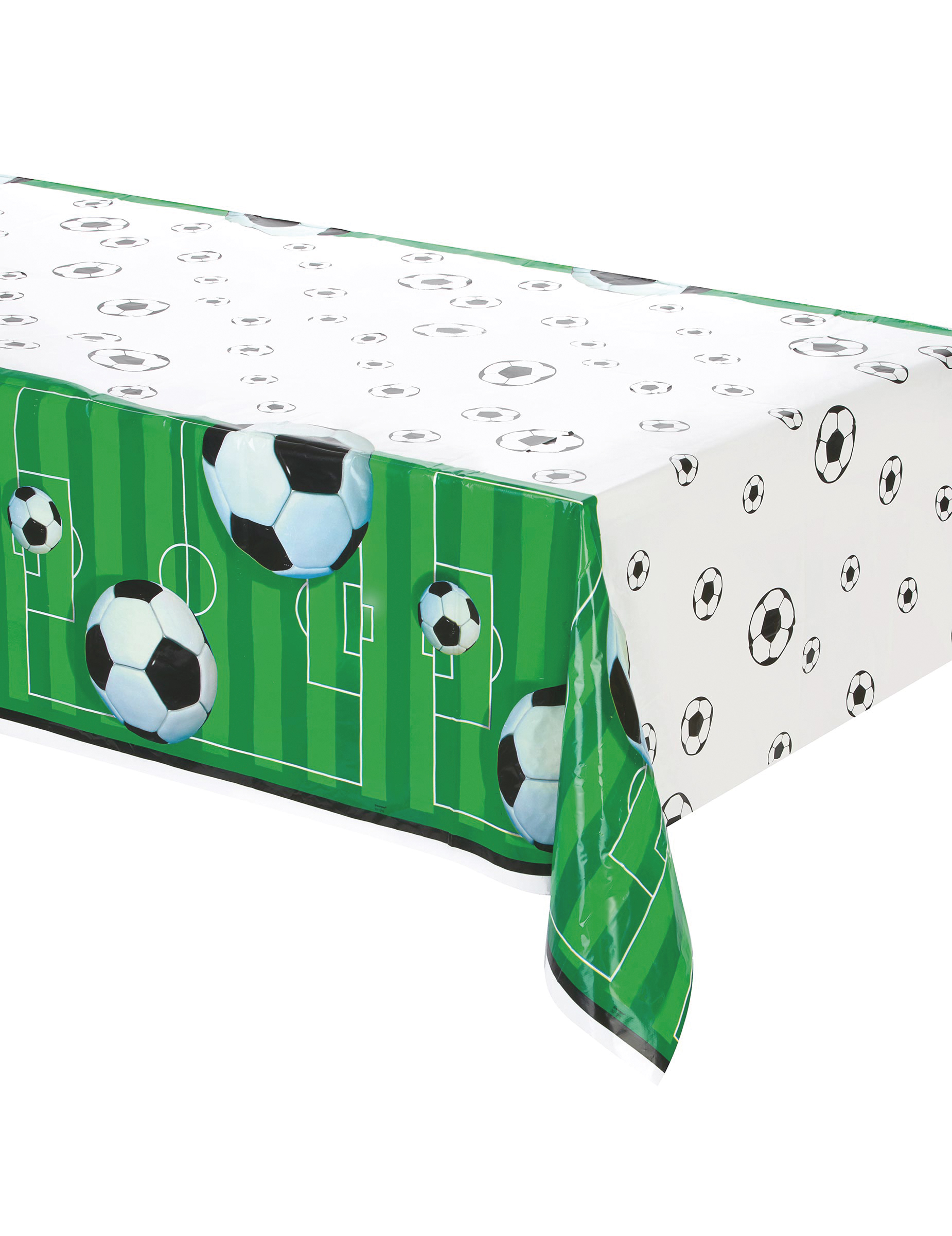 Nappe en plastique foot 213 x 137 cm anniversaire